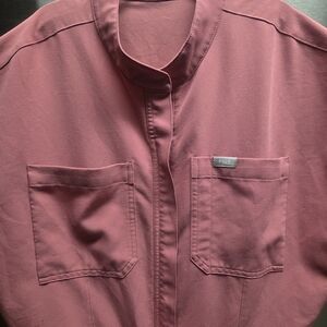 Figs Women's Mauve Jumpsuit